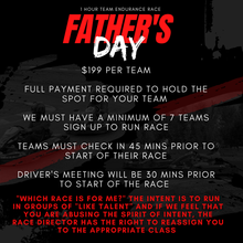 Load image into Gallery viewer, 2025 Father&#39;s Day Endurance Race